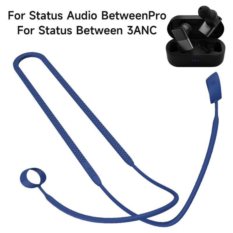 Soft Straps Cord Antilost Sport String Skin-Friendly Neck Around Wireless Headphone Lanyard for Status Between /3ANC