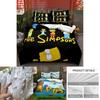 The Simpsons Cartoon Bedding Set With Reactive Dye Printing For Modern Home Decor