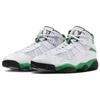Air Jordan 6 Rings Białe Szczęśliwa Zieleń Męskie Sneakersy Czarne 322992-131