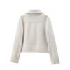 Women's Zipper Jacket Coat New Winter Long Sleeve Pocket Outerwear Coat Short Street Elegant Women's Jacket