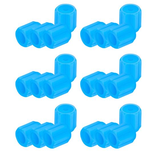 Glowing Car Tire Valve Caps Waterproof Glow In The Dark Tire Lights Night Safety Light Universal Bicycle Stem Covers for Car Truck SUV Motorcycle