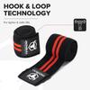 IRON BULL Classic Elbow Wrap (Black/Red)