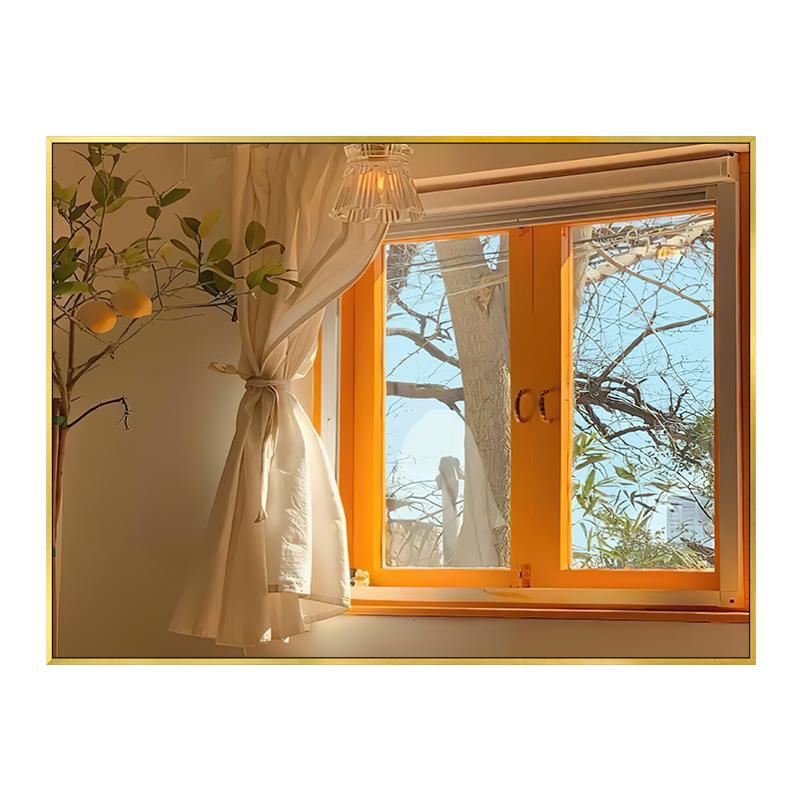 

Милый медведь с изображением животного, вид из окна, постер, абстрактное любящее сердце, декоративные картины, настенные картины на холсте, корейский домашний декор, современный 21x30cm No Framed