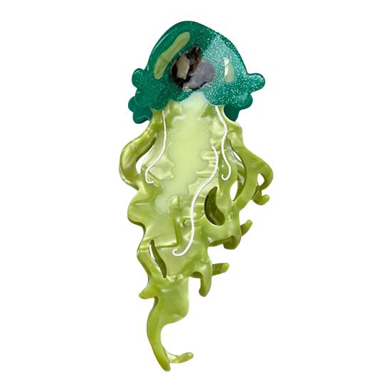 Women Hair Claw Ocean Series Dolphins Whales Shape Acetic Acid Hair Clip Large Size Back Head Hair Claw