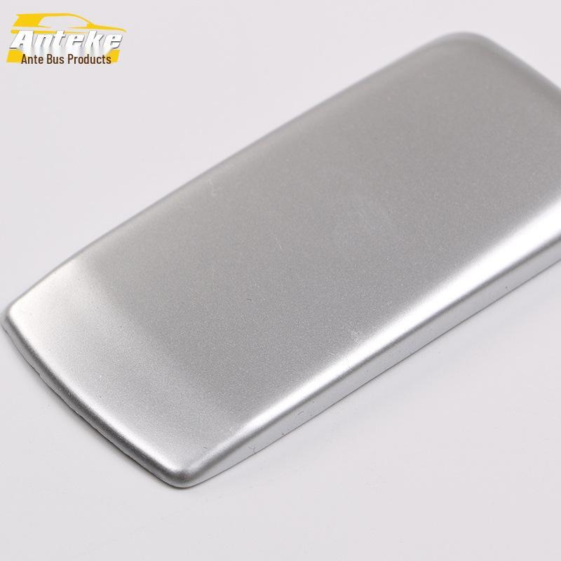 16X1 Storage Box Lid Sequin + Electroplated Glove Box Handle Decorative Frame Car Accessories
