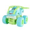Graffiti Inertia Offroad Car For Kids Plastic Toy Vehicle With Large Wheels And Stunt Features