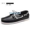 Fashion Male Classic Boat Shoes Leather Hot Sale New Men's Outdoor Walking Shoes Men Wedding Dress Shoes Lace-Up Fashion Men Loafers
