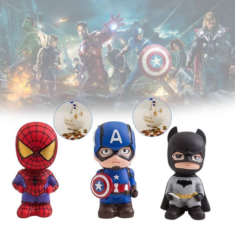 Pusculita Creativa Omul-Paianjen Design Colorat Desene Animate Avengers Pentru Cadouri Copii