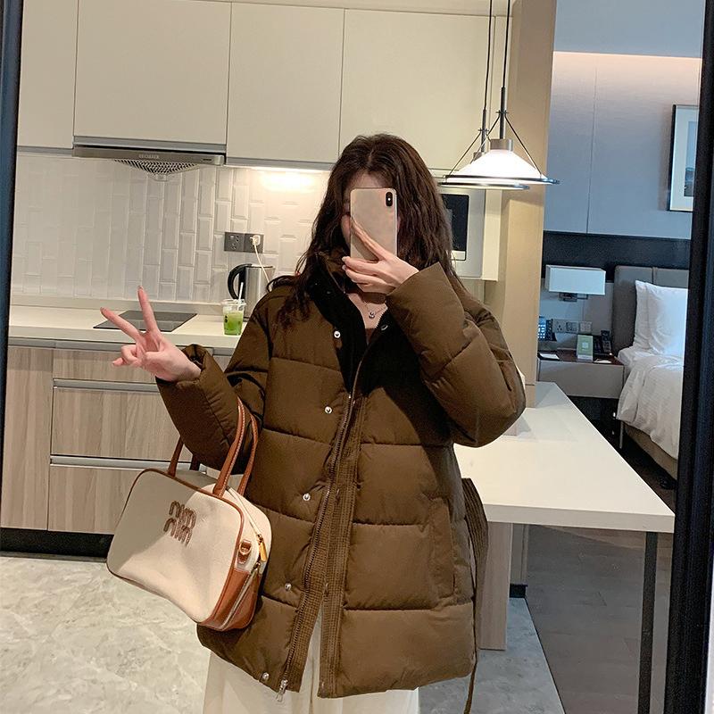 

Новая универсальная модная женская одежда с капюшоном, хлопковая одежда, модели с поясом, тонкие и оригинальные хлопковые куртки XL кофейный