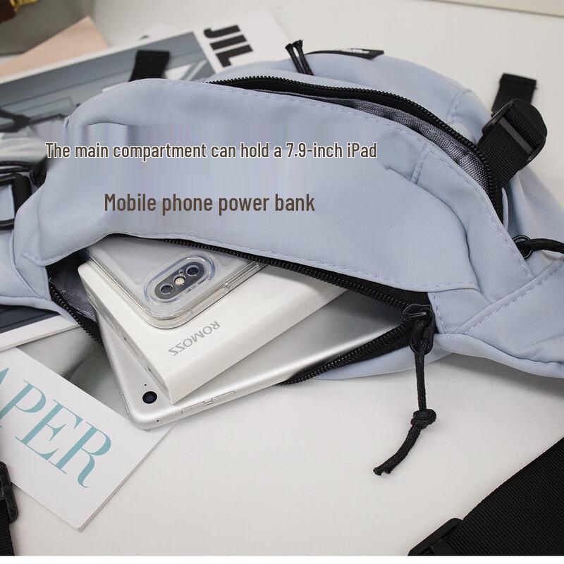 Unisex Hip-Hop Waist Crossbody Bag