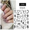 Intricate Nail Stickers Versatile Effortless Application and Removal Catering To Nail Enthusiasts and Trendsetters