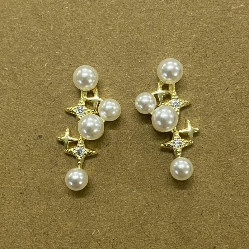 

Серьги Starm Ins Niche Design Style Натуральный пресноводный жемчуг Серьги Платье