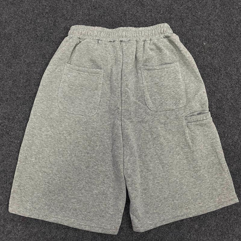 Evropské a americké letní jednobarevné volné sportovní ležérní hip-hopové tříčtvrteční kalhoty