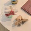 Headwear Bathing Bow Bear Hair Claws Hair Accessories Women Hair Clips Korean Style Crab Clips