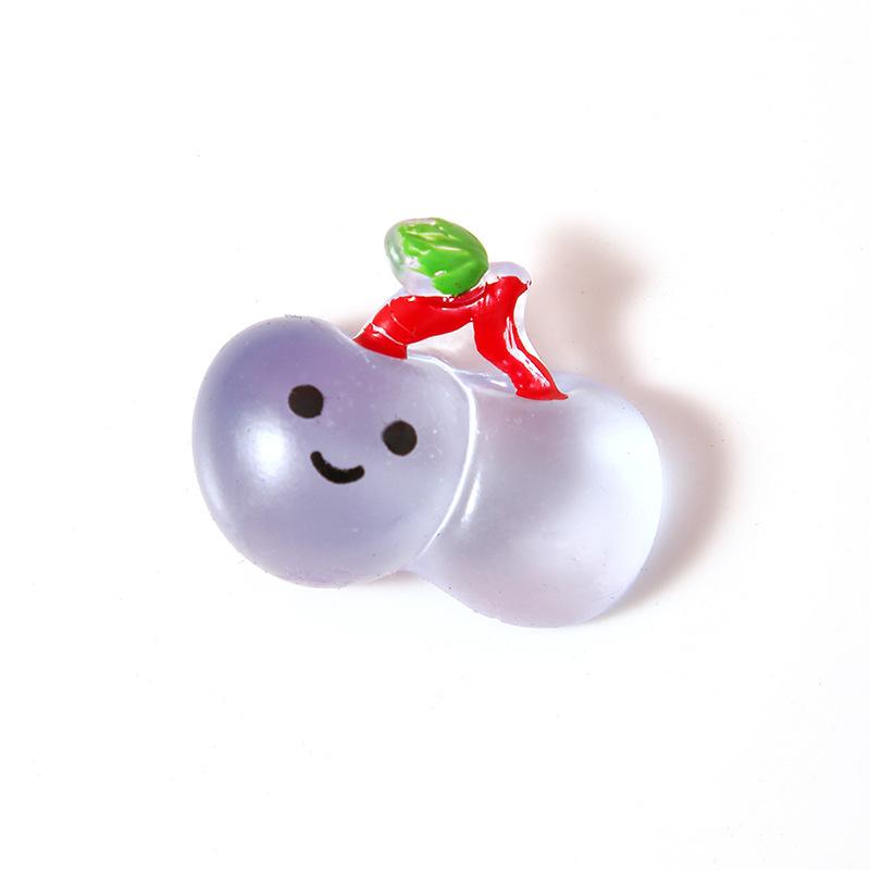 Set Of Squishies 10Pcs Mini Transparent Fruits, Soft Stress-Relieving Toys, Birthday Party Gifts For Children, Prizes For Guests
