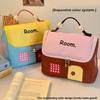 Little House Makeup Bag Women's Cosmetic Bag Cosmetic Pouch Cosmetic Bag Organizer for Women Bathroom Toiletry Zipper Bag