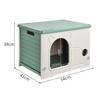 Cats Outdoor Nest Four Seasons Stray Cats Houses Rainproof Cozy House for Small Pets Outdoor Kitten Nest