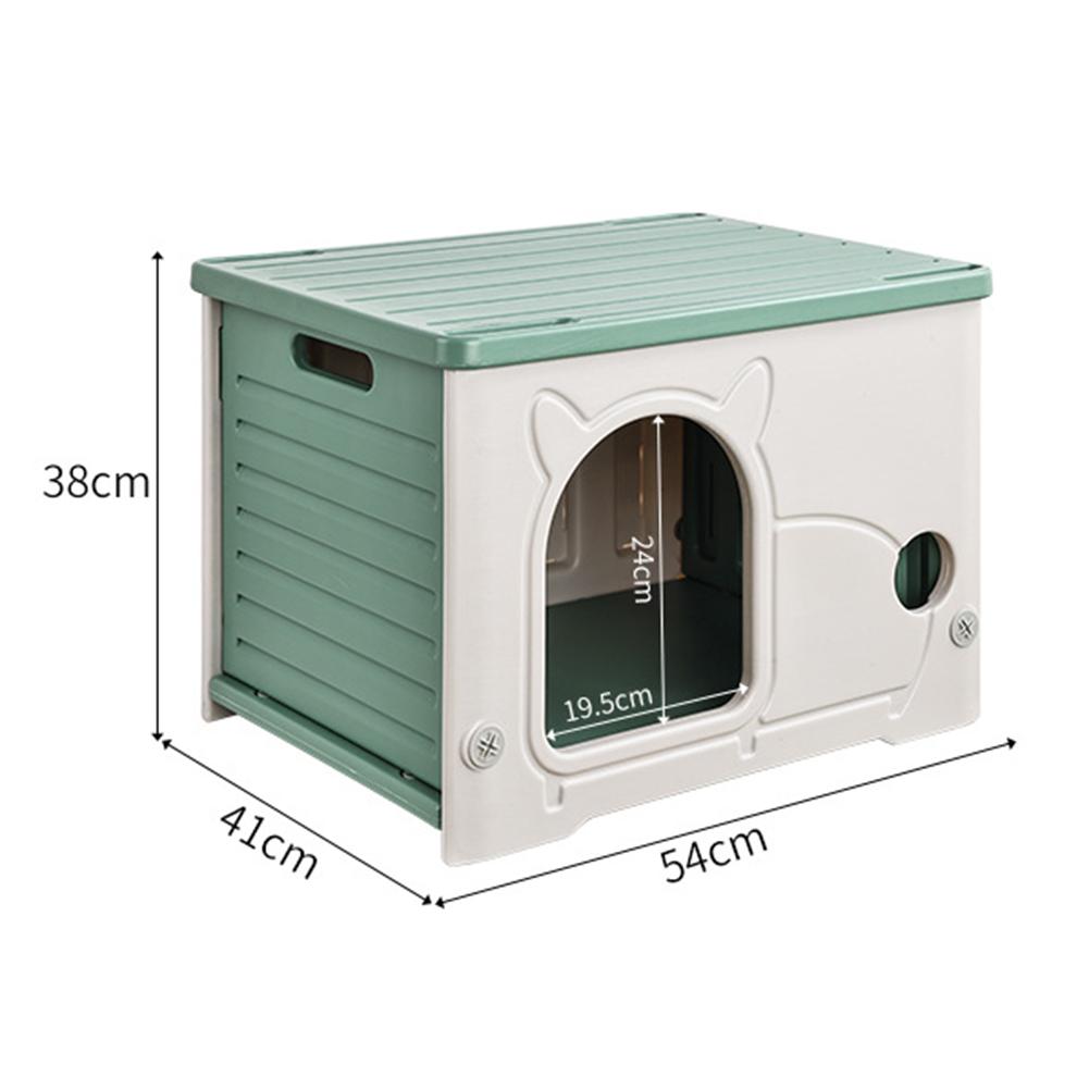 Cats Outdoor Nest Four Seasons Stray Cats Houses Rainproof Cozy House for Small Pets Outdoor Kitten Nest