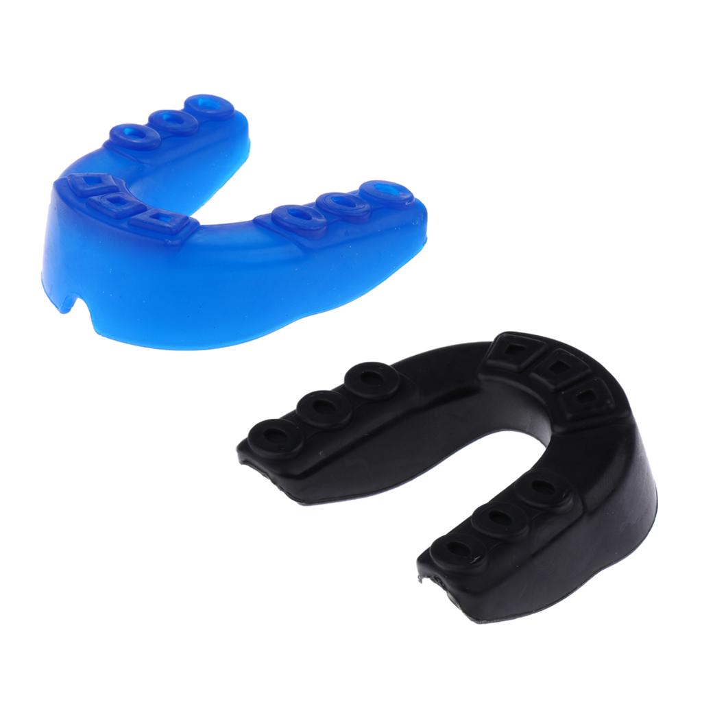 EVA Gum Shield Mouth Guard Mouthguard Boxing Rugby Teeth Protection Case