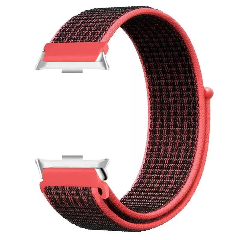 Nylon Loop Strap für Huawei Watch Fit 3 Sport Atmungsaktives Ersatzarmband Armband für Huawei Watch Fit 3 Gürtelzubehör