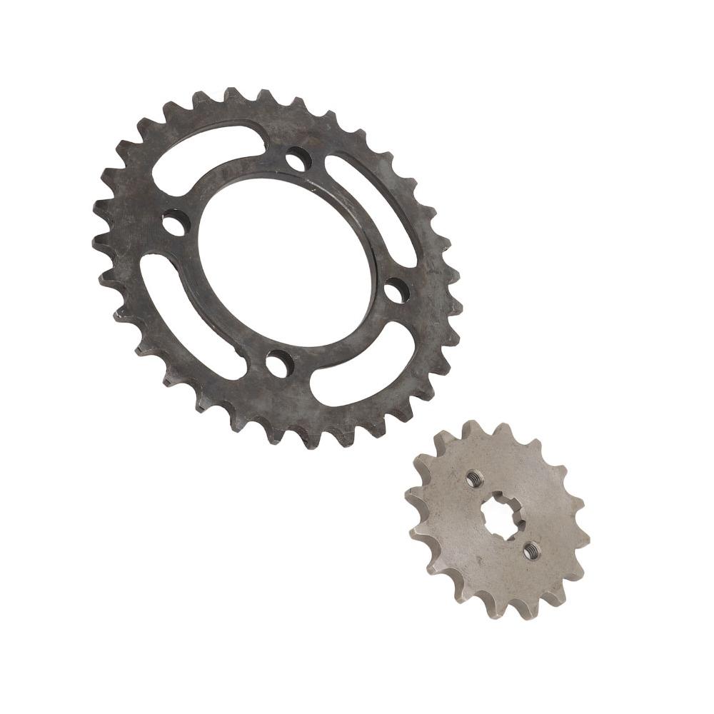 420 Pitch Drive Sprocket Kit 16T Front  32T Rear Motorcycle Sprocket Set  for Off Road Vehicles