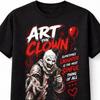 Art the Clown Terrifier Horror Film Slasher Graficzny Koszulka Unisex