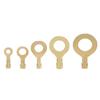 750Pcs/Box Gold Bare Male Female Tab Terminals Uninsulated Crimp Wire Connector Kit