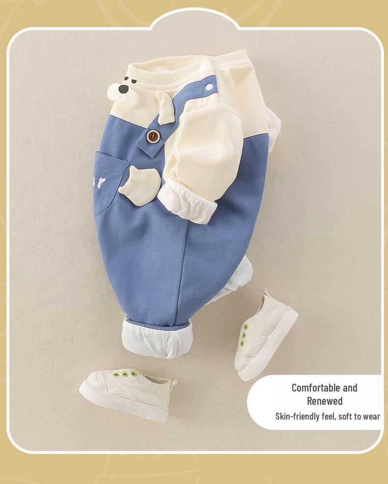 2025 Infant Long Sleeve Romper: Spring/Autumn Outfit for Girls