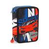 Triple School Backpack Speed Race GOPOP Giochi Preziosi - Blue - Boy - Child