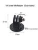 Selfie Stick Adapter for Sport Camera Tripod with 1/4" Screw Base