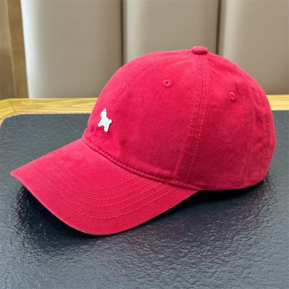 Horse Pony Embroidered Baseball Cap Sunscreen Cotton Baseball Cap Cartoon Baseball Hat  Summer