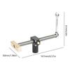 19/20mm Benching Dog Clamp Adjustable Desktop Clip Workbench Stopper Clamp Fixture Woodworking Fast Fixed Clip