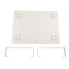 Space Saving Microwave Oven Rack Kitchen Stand with Non Slip Feet 30x40cm