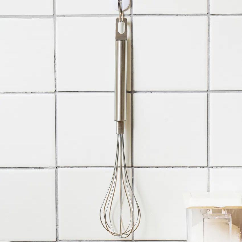 All-Stainless Steel 304 Whisk (28cm) Silver