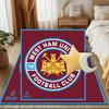 hammer Football Printed Office Carpet Chair Cushion  Entryway Rug, Rugs for Living Room, Bedroom Christmas gifts