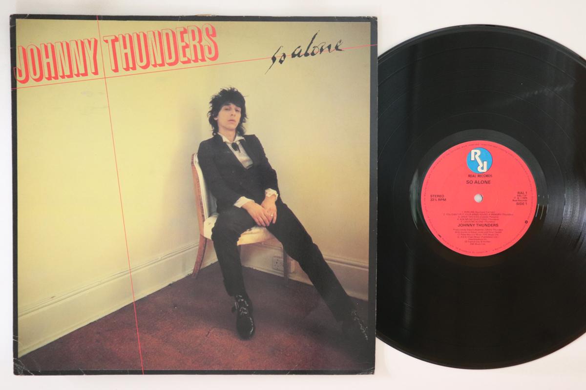 

LP Record JOHNNY THUNDERS - So Alone RAL1 REAL 1978 UK Rock Used