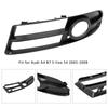 Front Left Side Bumper Grille Fog Light Grill For A4 B7 S-Line S4 2005-08
