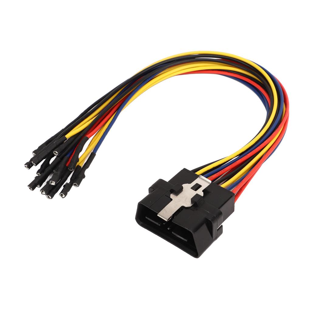 OBD2 Male 16 Pin Connector Cable Welding Free Fault Detection Code Removal Diagnostic Jumper Adapter Cable