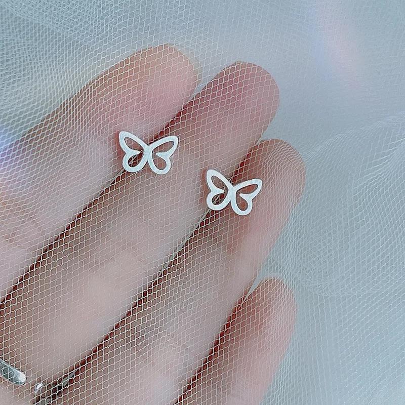 56 Types 925 Silver Zircon Puzzle Star Animal Geometric Stud Earrings for Women Fine Jewelry Minimalist Accessories