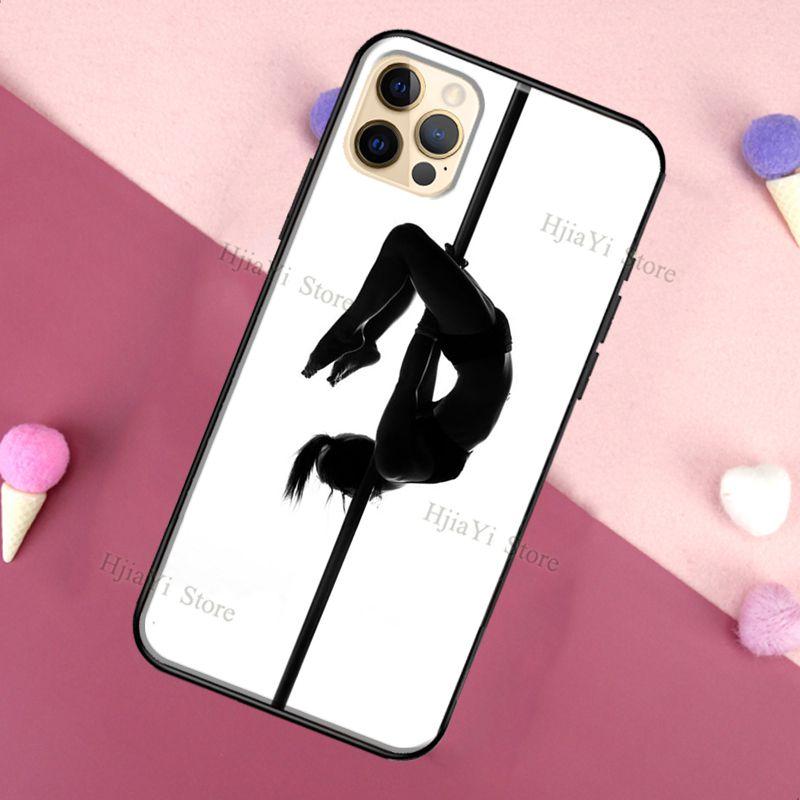 Pole Dance Dancing Fitness Case For iPhone 11 Pro Max 12 13 Mini X XS XR 7 8 Plus SE 2020 Coque For iPhone 13 Pro