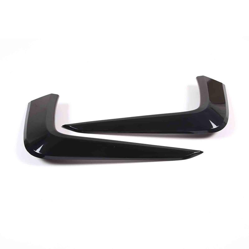 ABS Carbon fibre/Silver Car Front Bumper Side Air Intake Trim Strip Sticker For Honda Pilot 2015-2026 Car Exterior Accessories