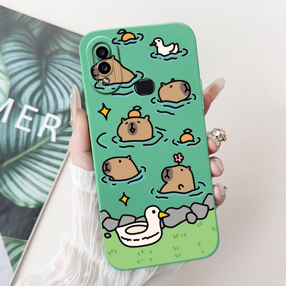For Samsung Galaxy A10s Case Luxury Printing Soft Silicone Phone Cases For Samsung A 10s A10s SM-A107F SM-A107M Back Cover Coque