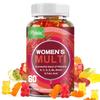 Multivitamine Gummies voor Vrouwen - Ondersteunt energie, immuunsysteem en de gezondheid van haar, huid en nagels