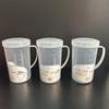 700ml Microwave-Safe Plastic Measuring Cup with Lid and Fruit Markings
