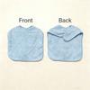 2pcs Baby Saliva Towel Waterproof Infant Bibs Kids Feeding Eating Apron Boys Girls Ruffle Towel Toddler Newborn Burp Cloths