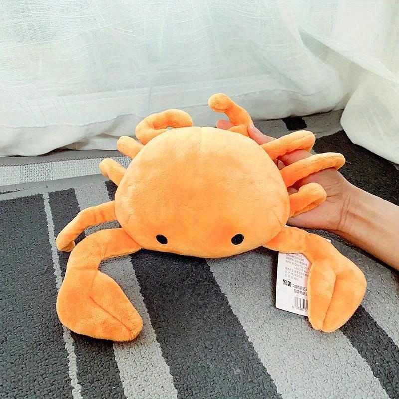 Fruits Vegetables Seafood Plush Toy Garlic Strawberry Broccoli Watermelon Pumpkin Soft Stuffed Plushie Doll Baby Education Toy