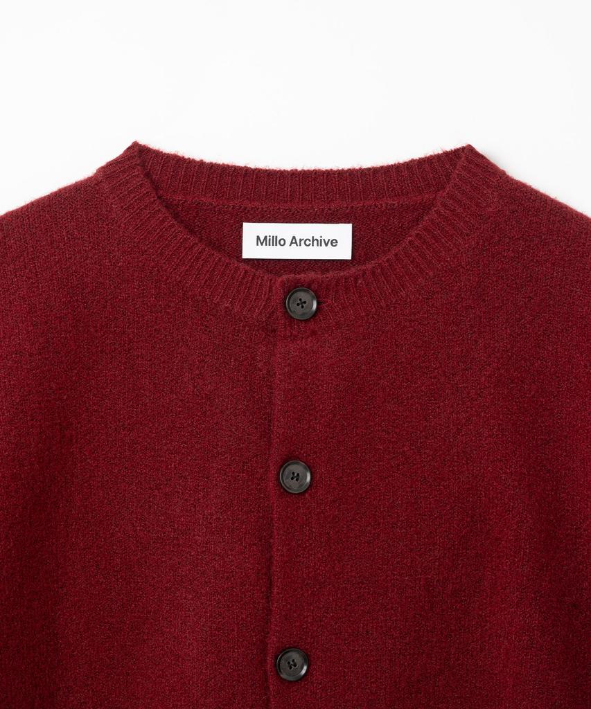 Millo Archive Crop Move Cardigan [Red] (B Type)