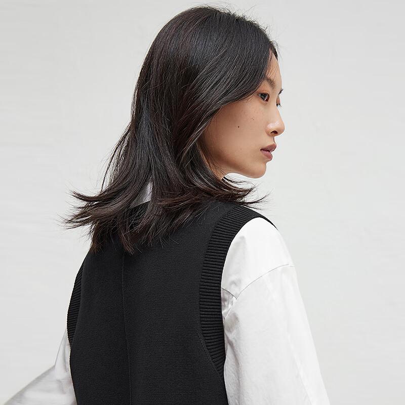 Broadcast Women's Long-Sleeve Shirt & Knit Vest Set