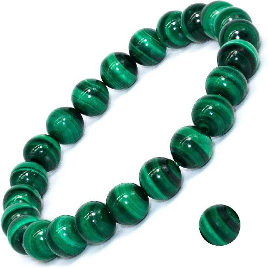 Natural Gemstone Stretch Elastic Bracelet