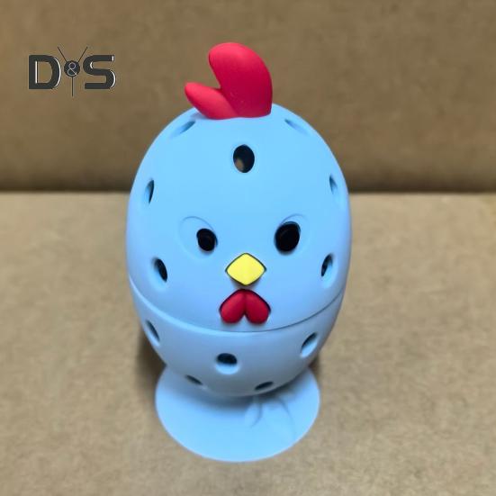 Egg Brush Cleaner Chick Shaped Silicone Egg Washer Food Grade Reusable Egg Cleaner Scrubber Washing Egg Tool
